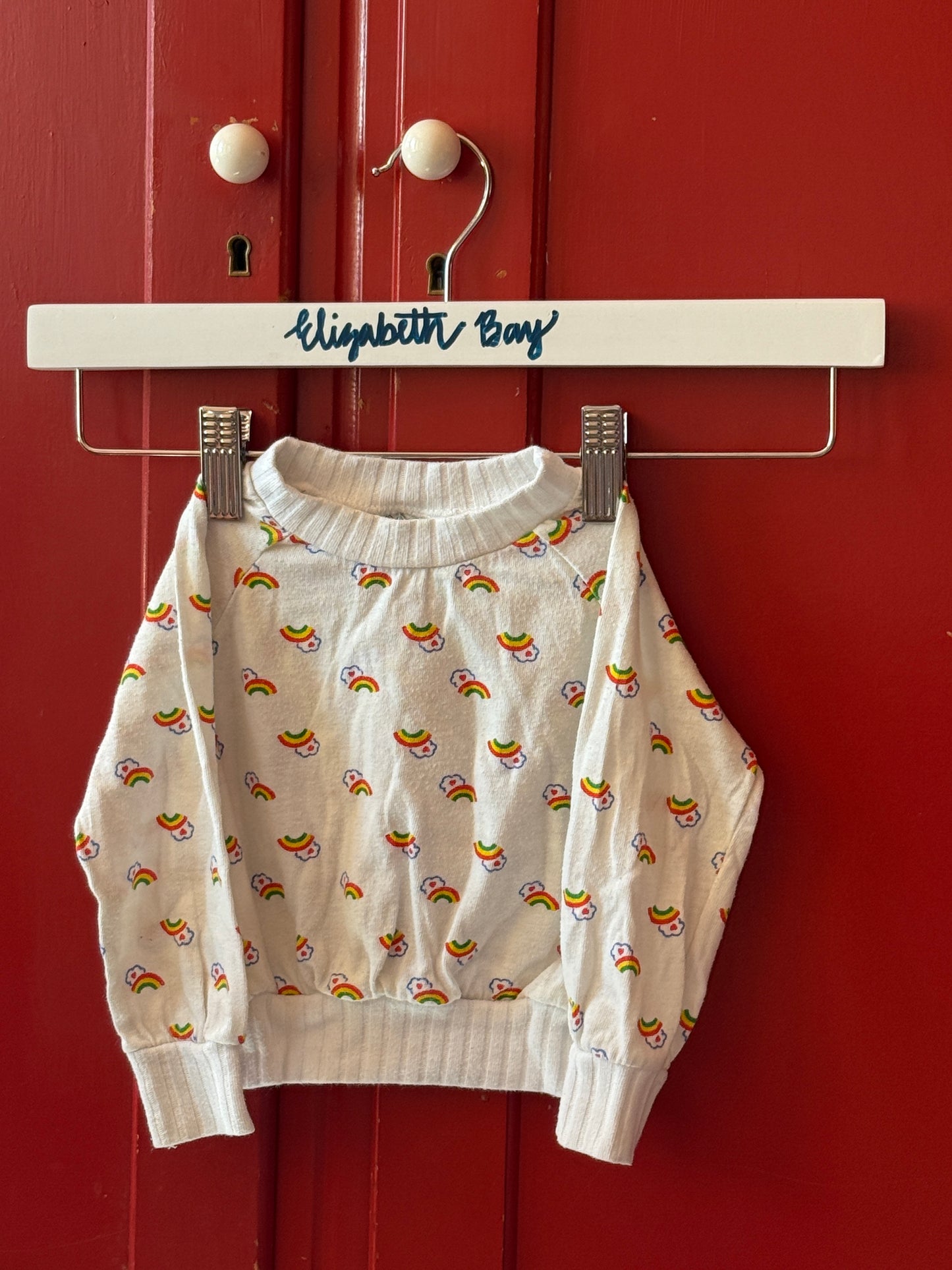 1980s Rainbow Cloud Sweatshirt