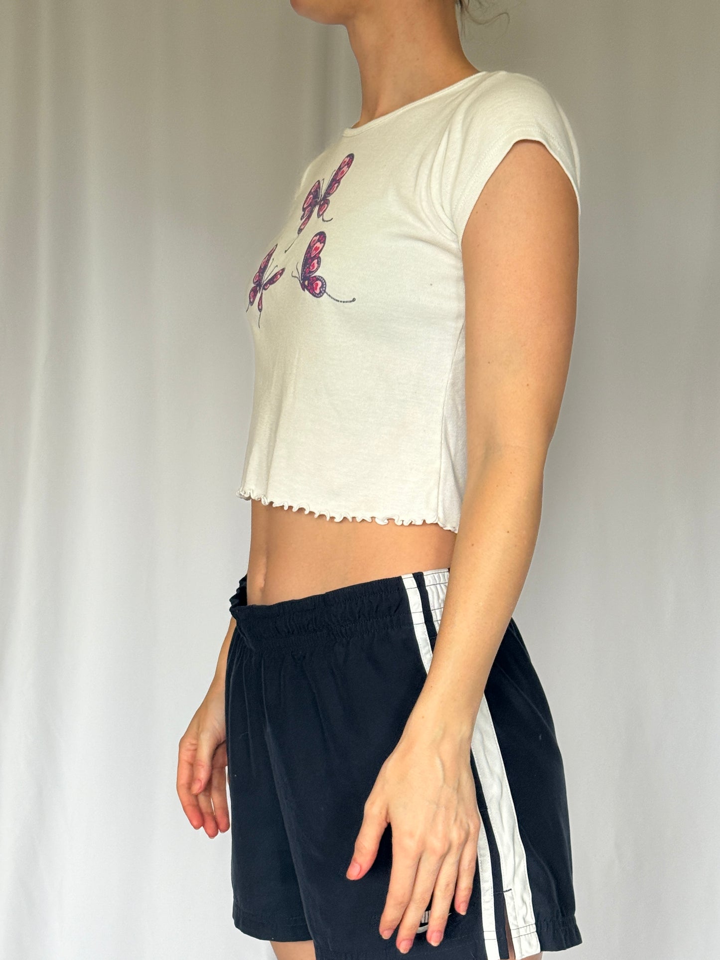 Jordache Butterfly Tee | Y2K