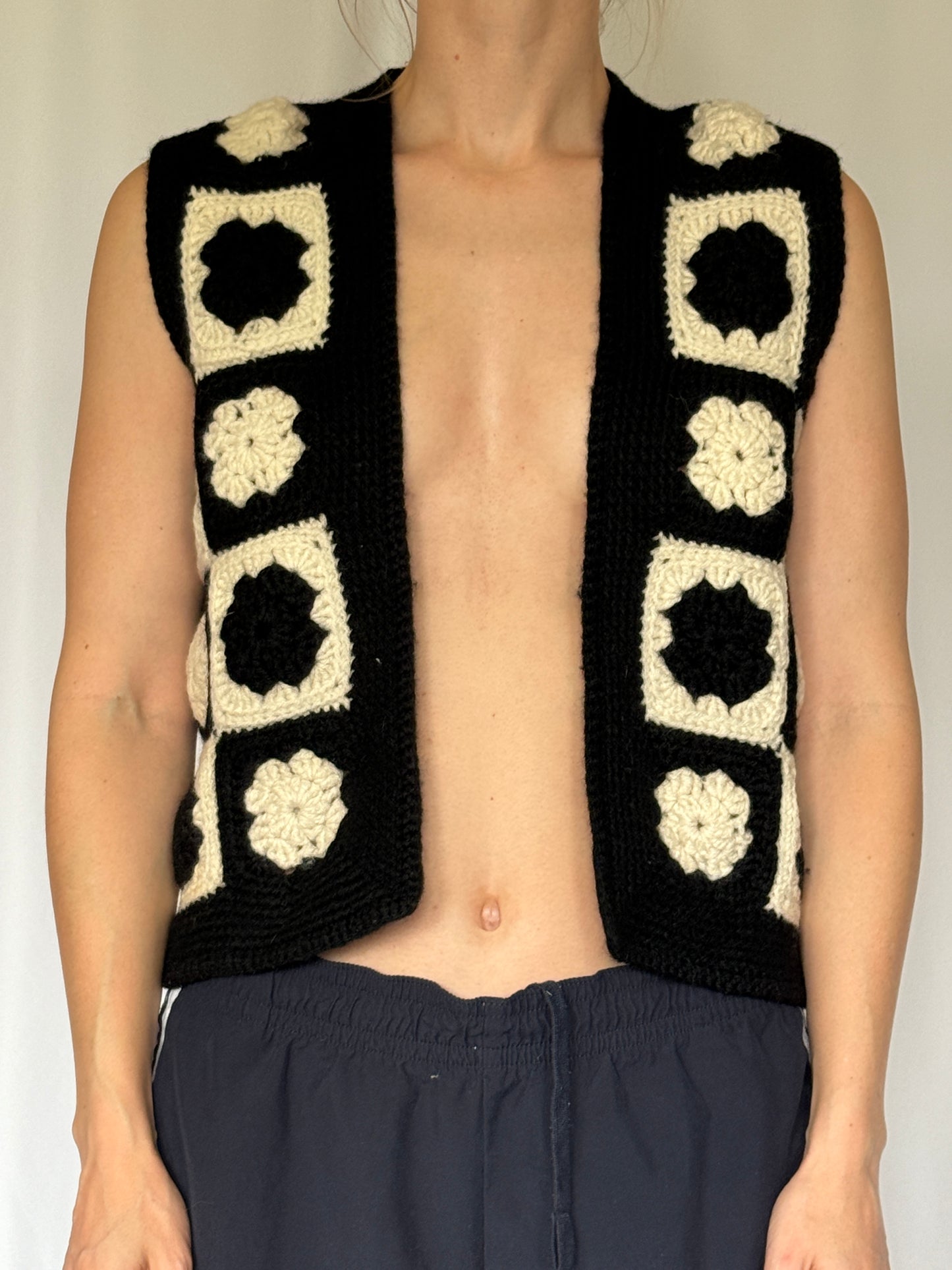Crochet vest | 70s