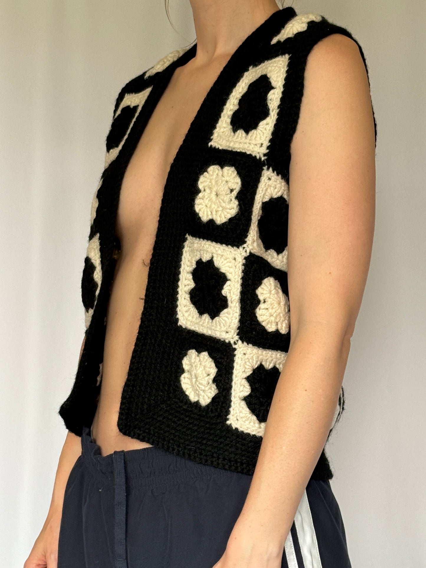 Crochet vest | 70s