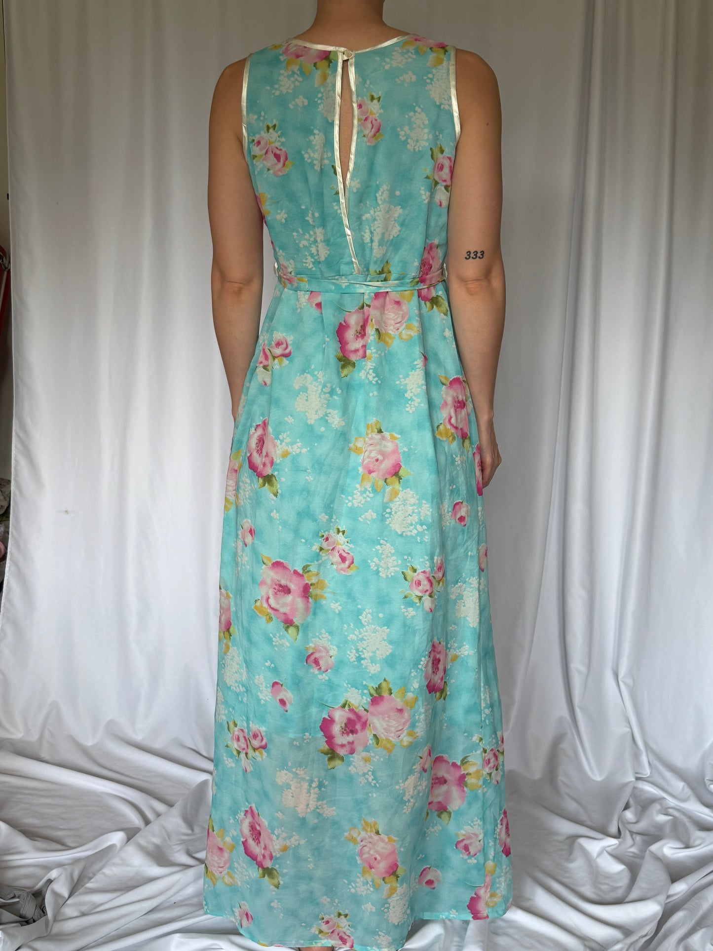 Chiffon Floral Maxi | 70s