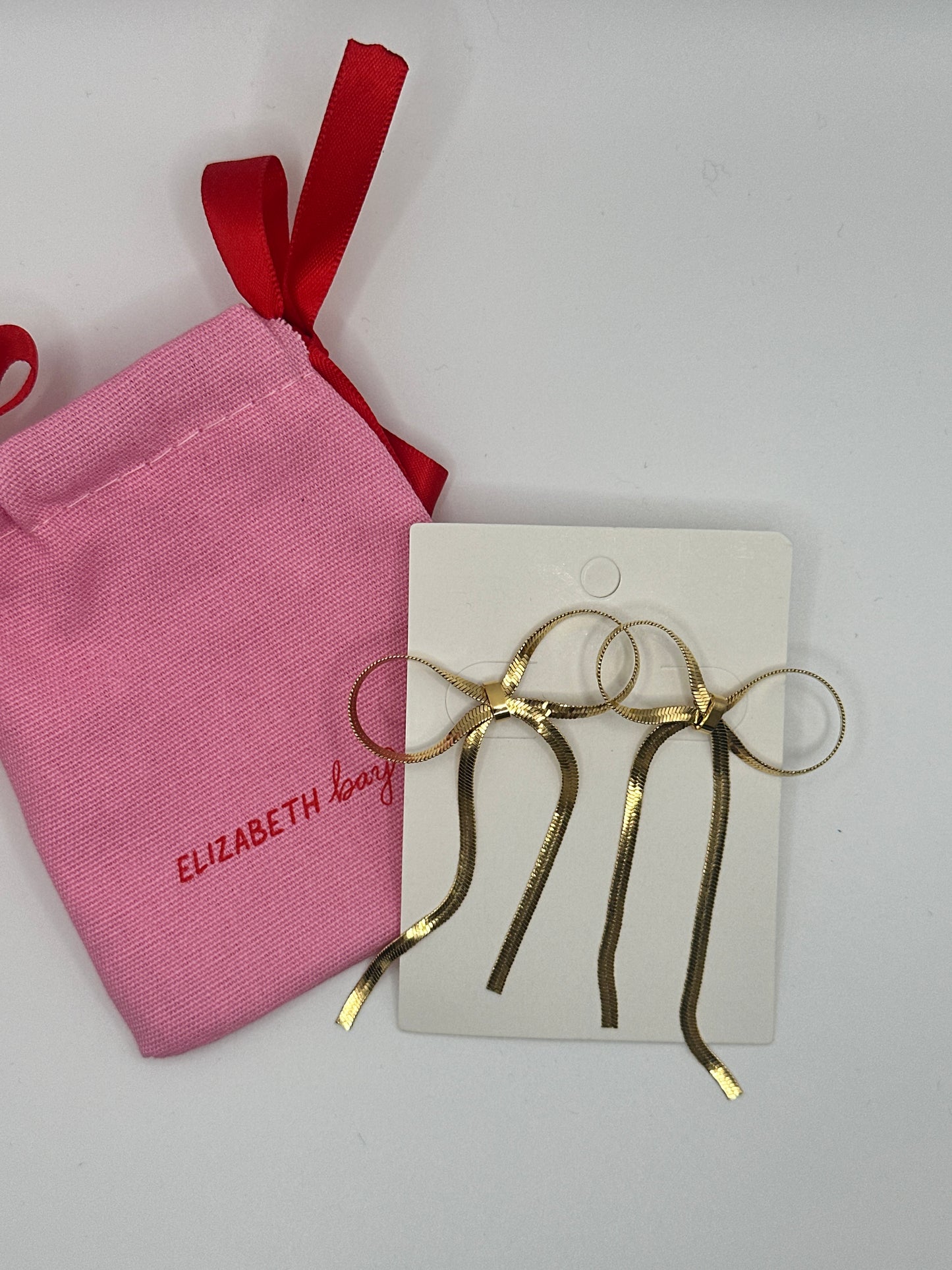 BOW EARRINGS | GOLD