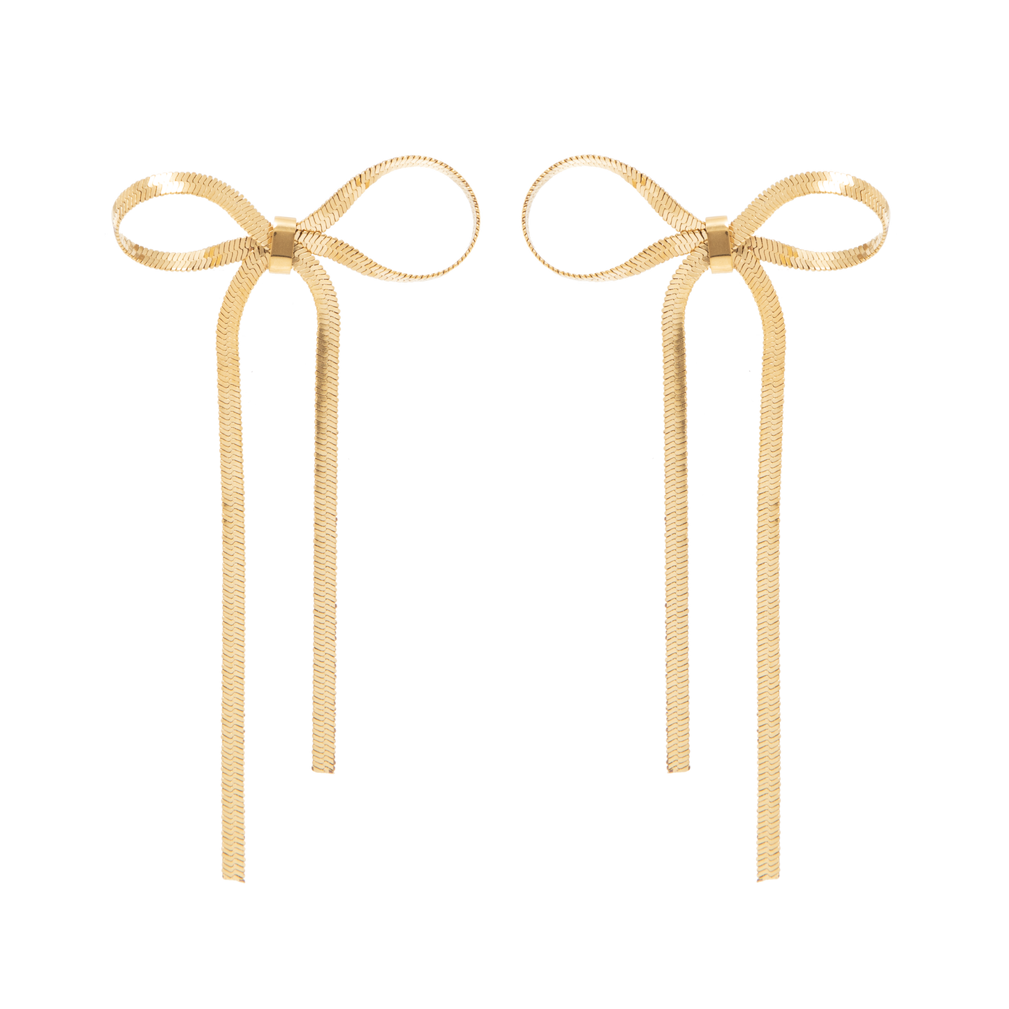 BOW EARRINGS | GOLD