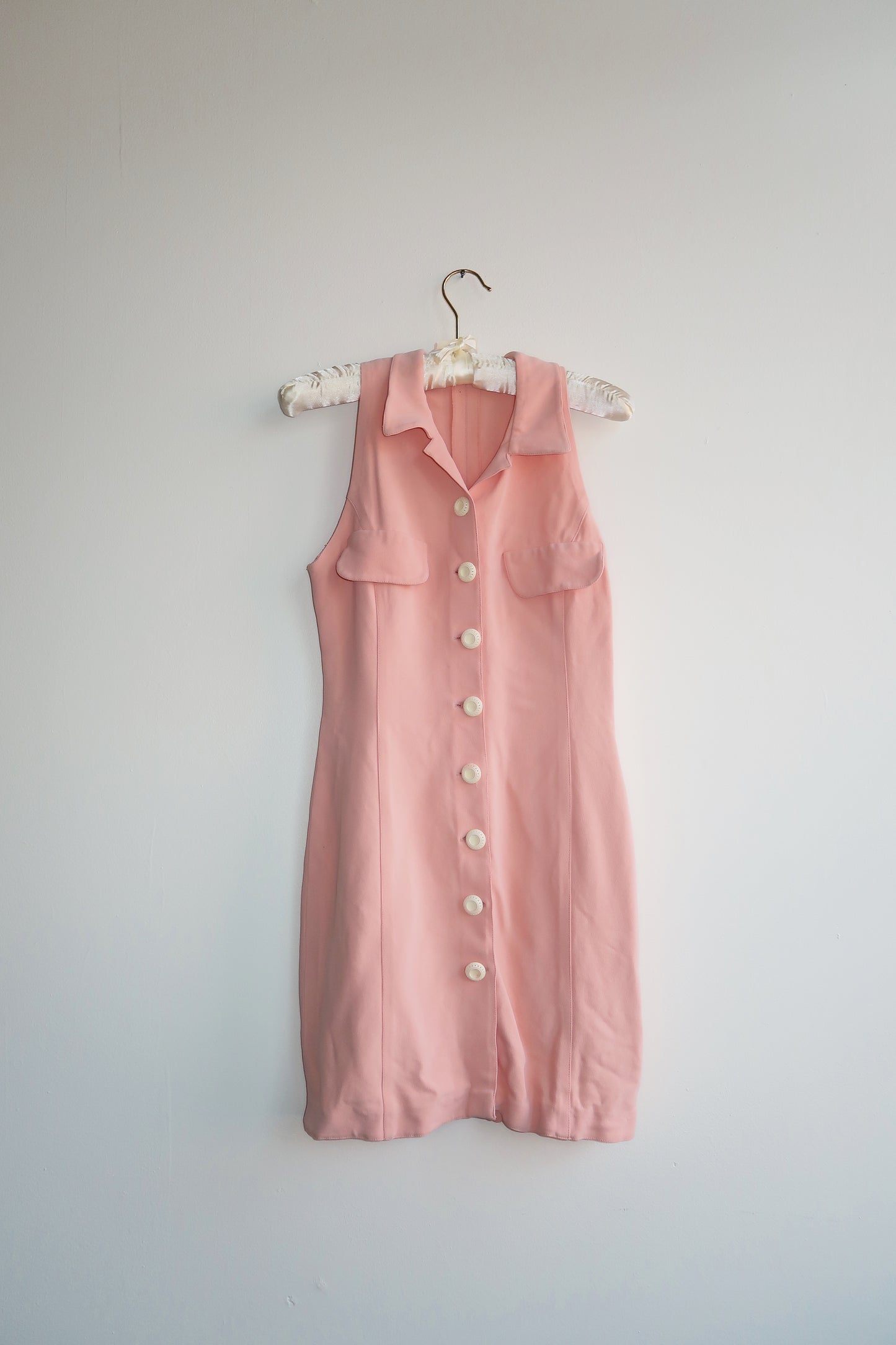 90s | Pink mini dress