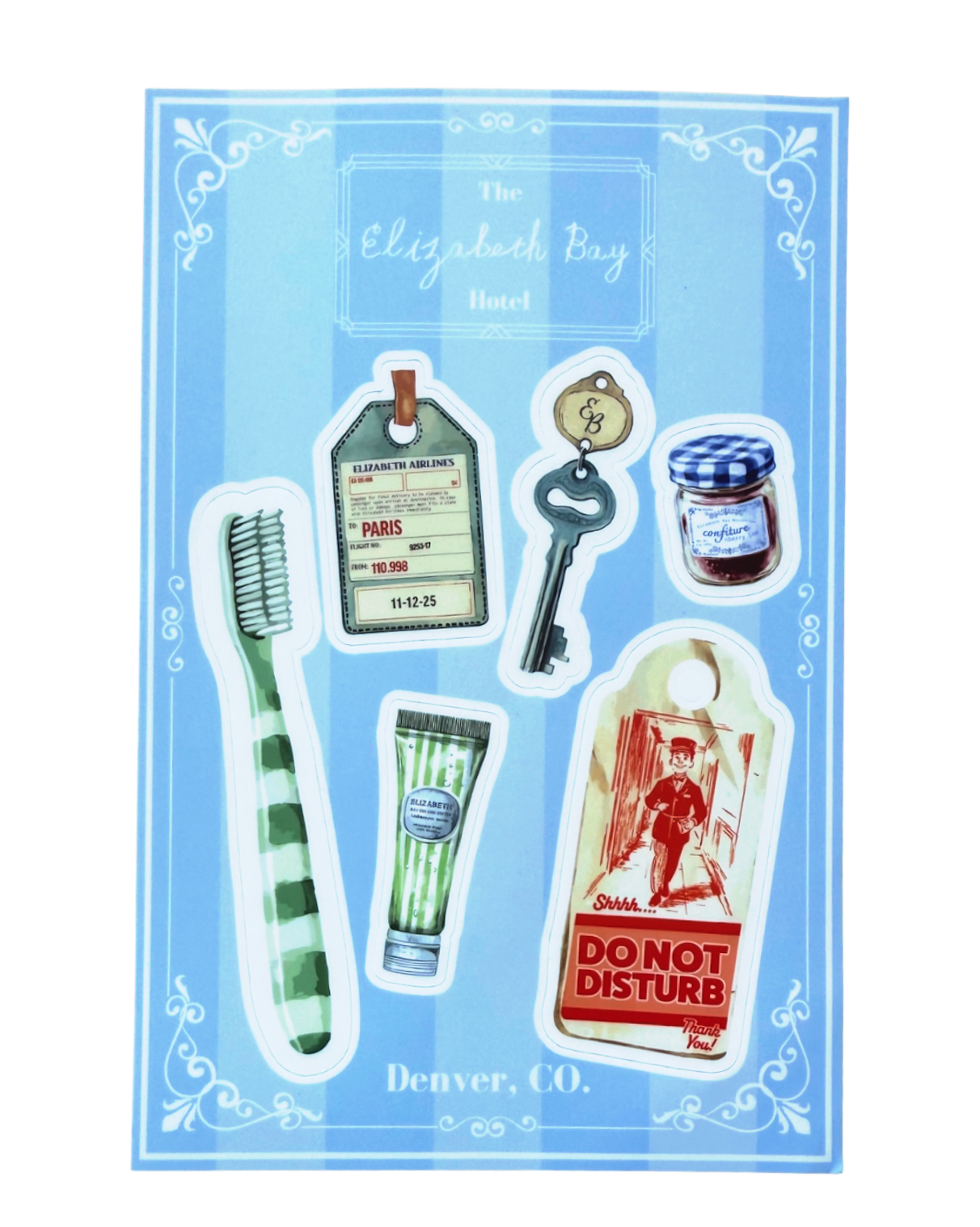 Hotel | Sticker sheet