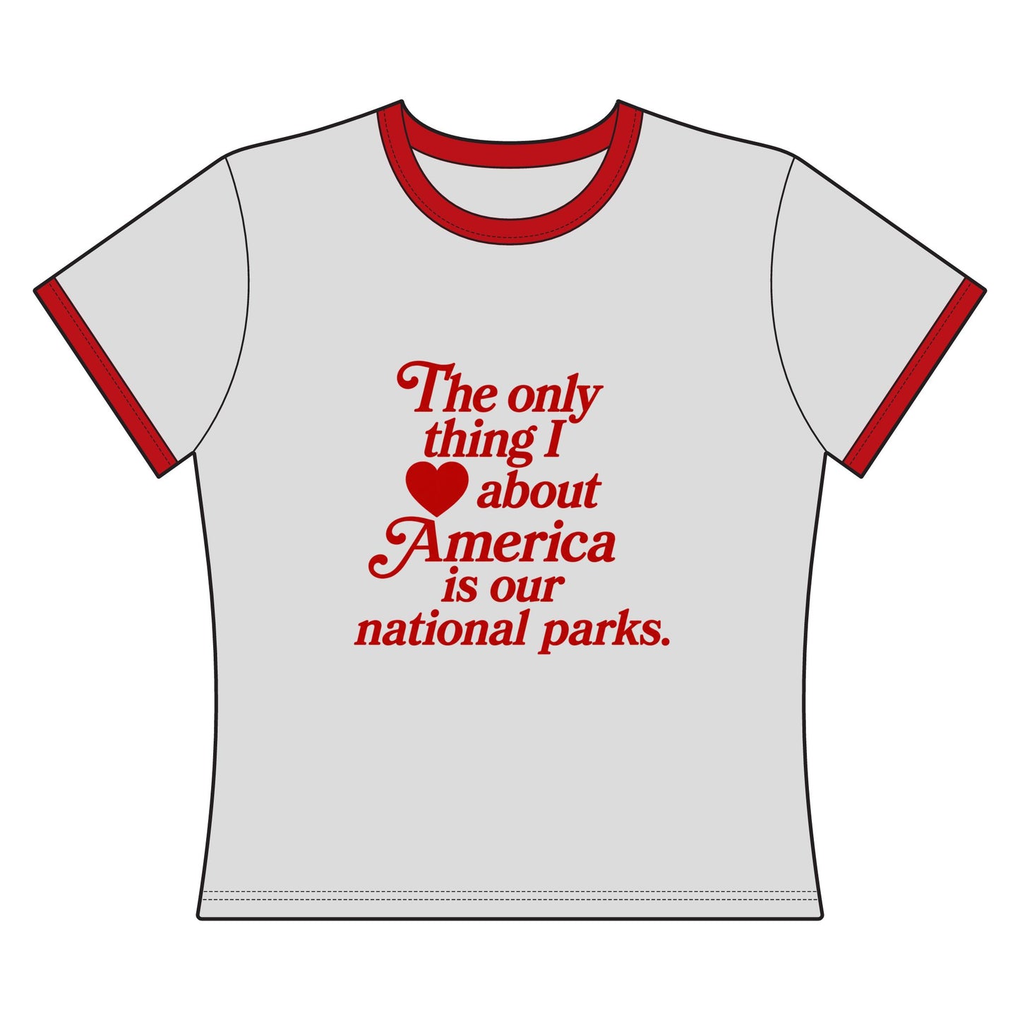 I love national parks tee