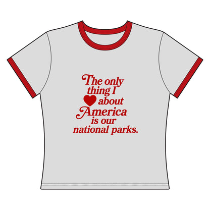 I love national parks tee