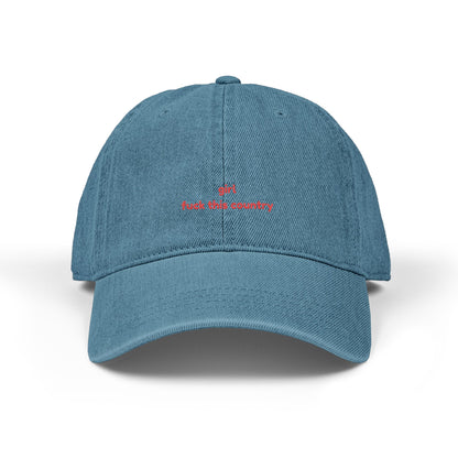 Girl fuck this country hat