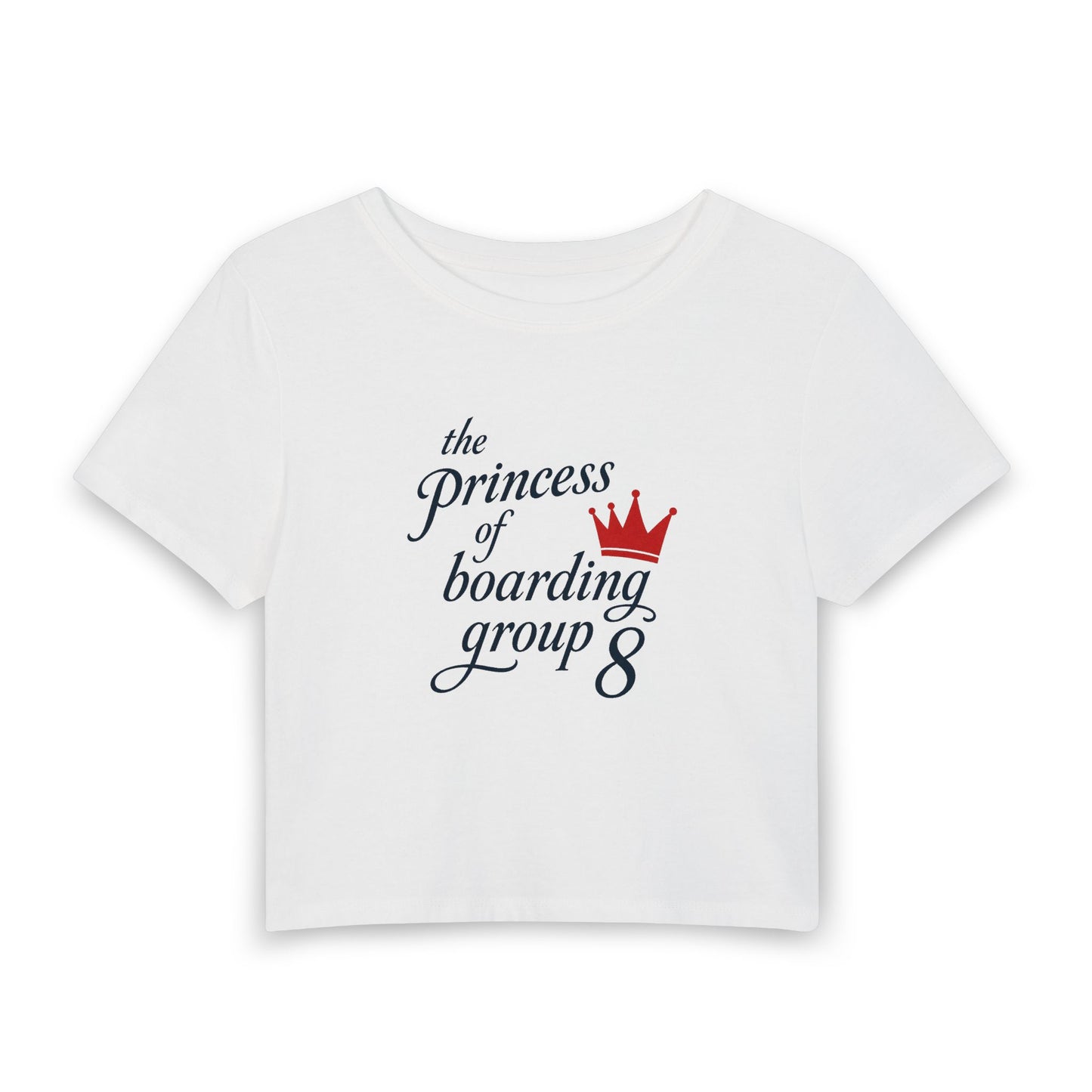 princess of group 8 baby tee
