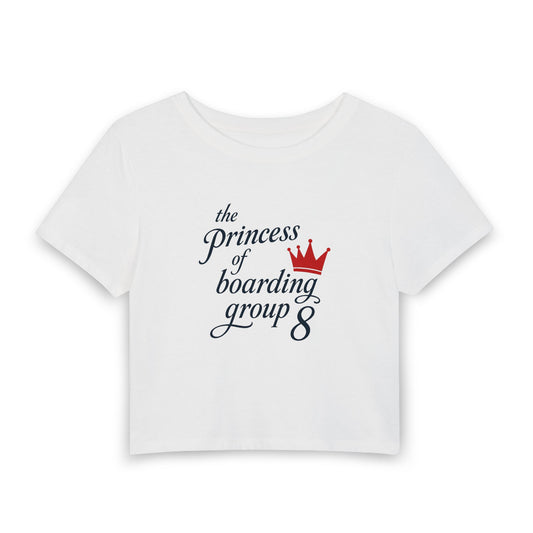 princess of group 8 baby tee