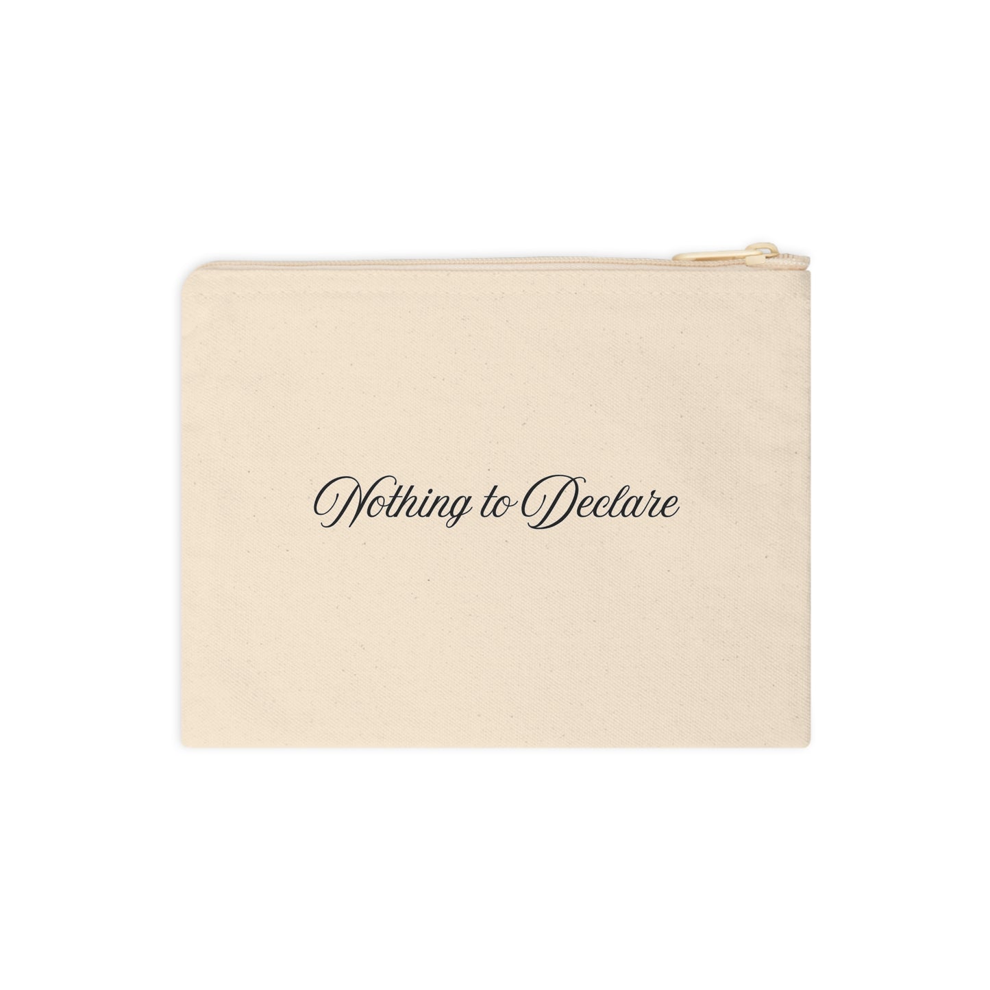 noting to declare travel pouch