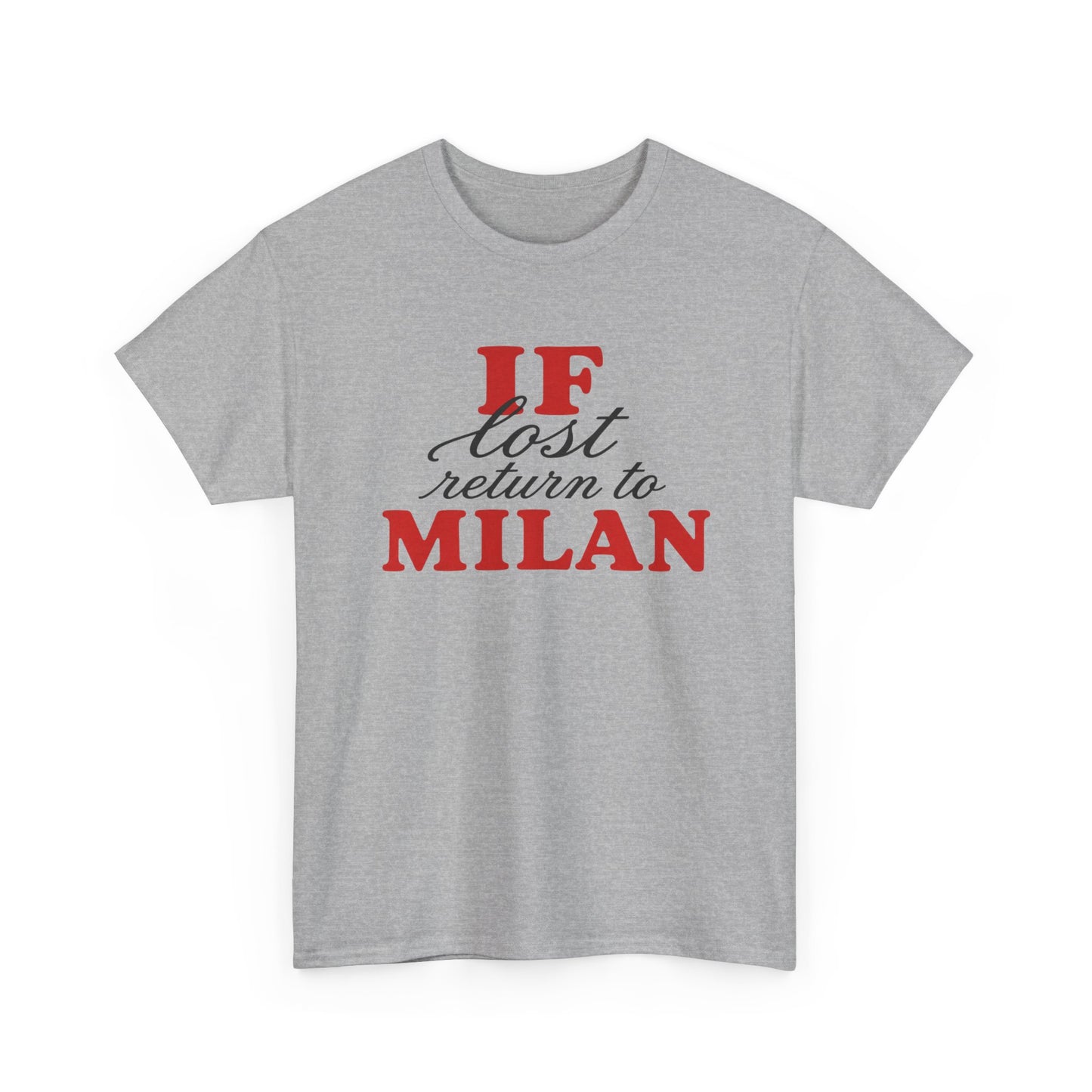 if lost return to milan tee