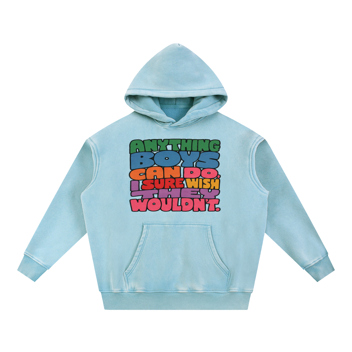 anything boys can do hoodie