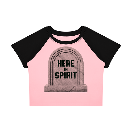 here in spirit raglan