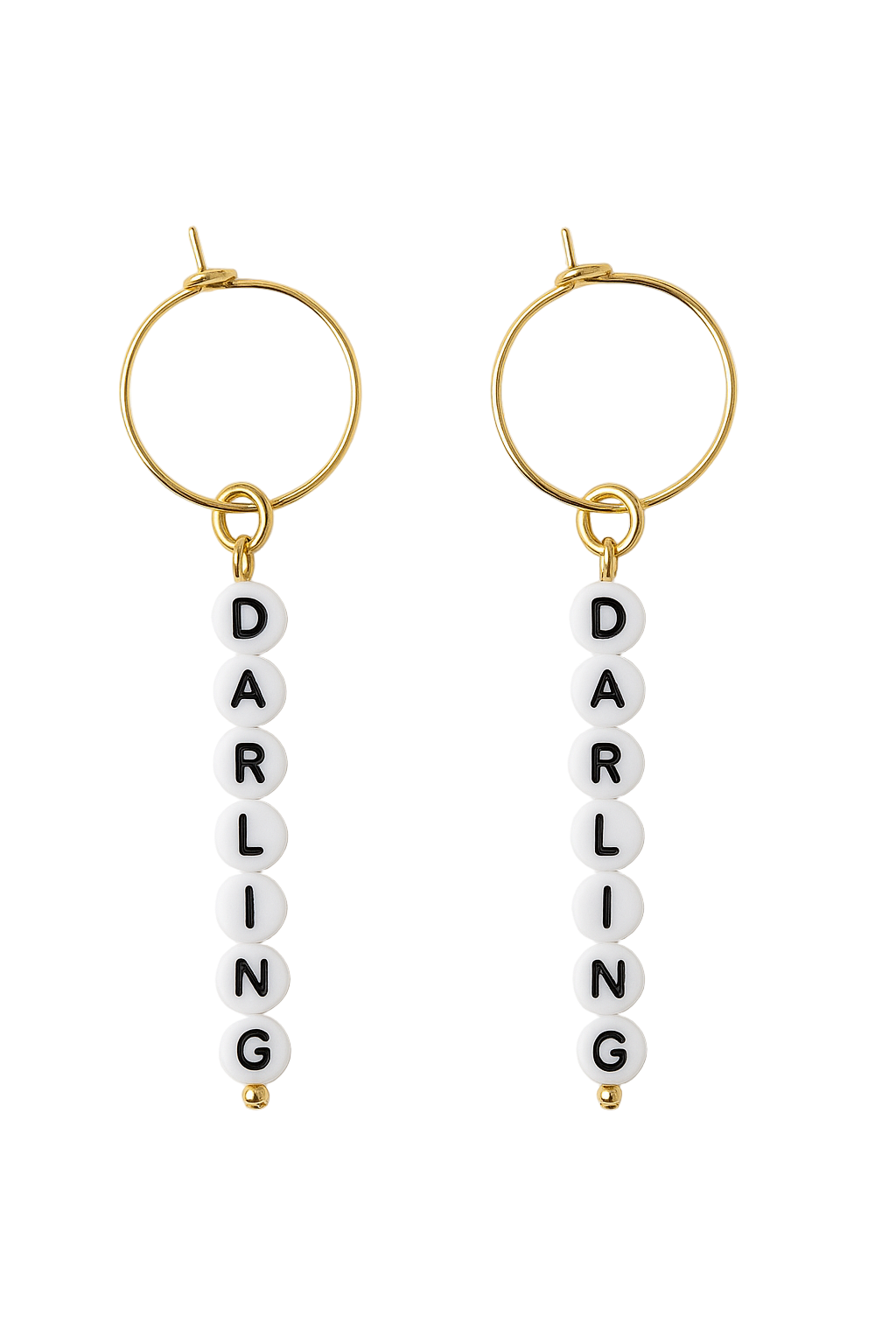 darling beaded earrings