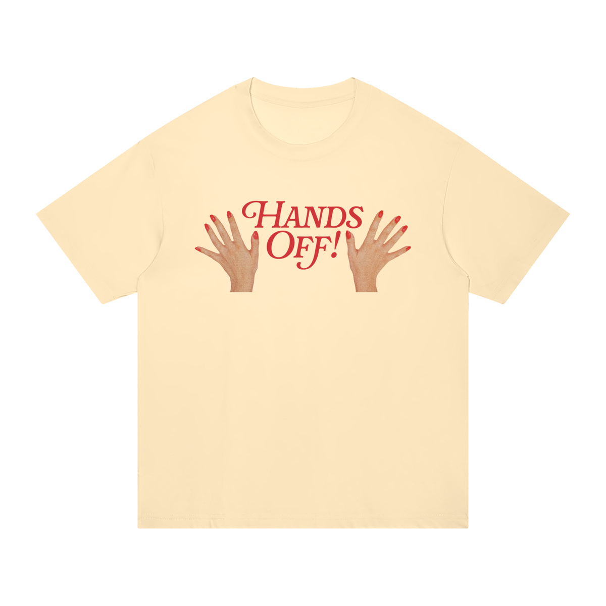 HANDS OFF ovesized tee