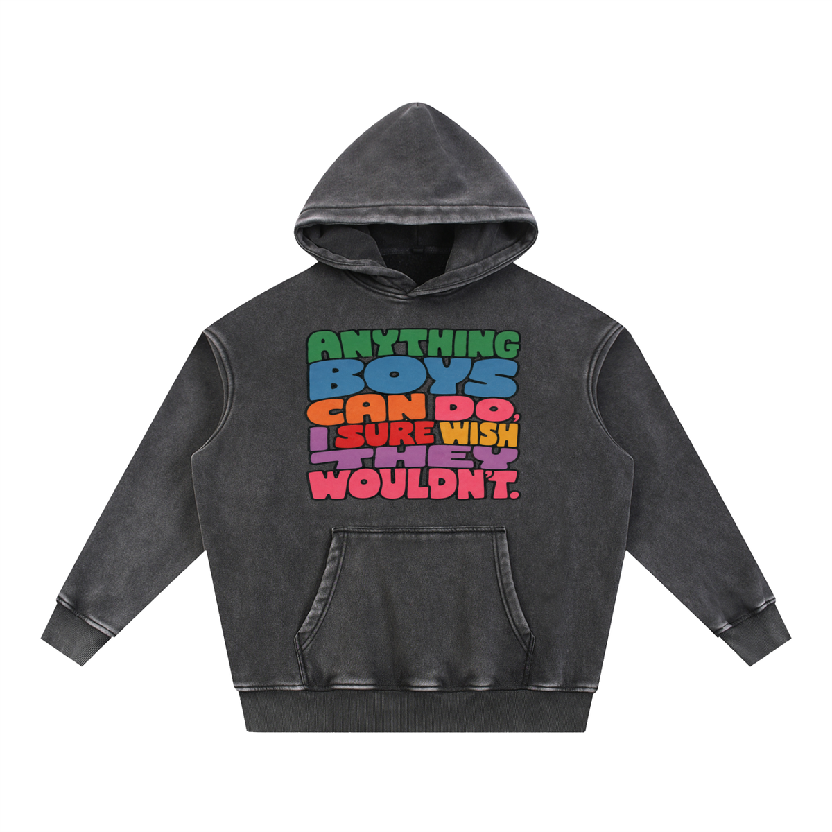 anything boys can do hoodie
