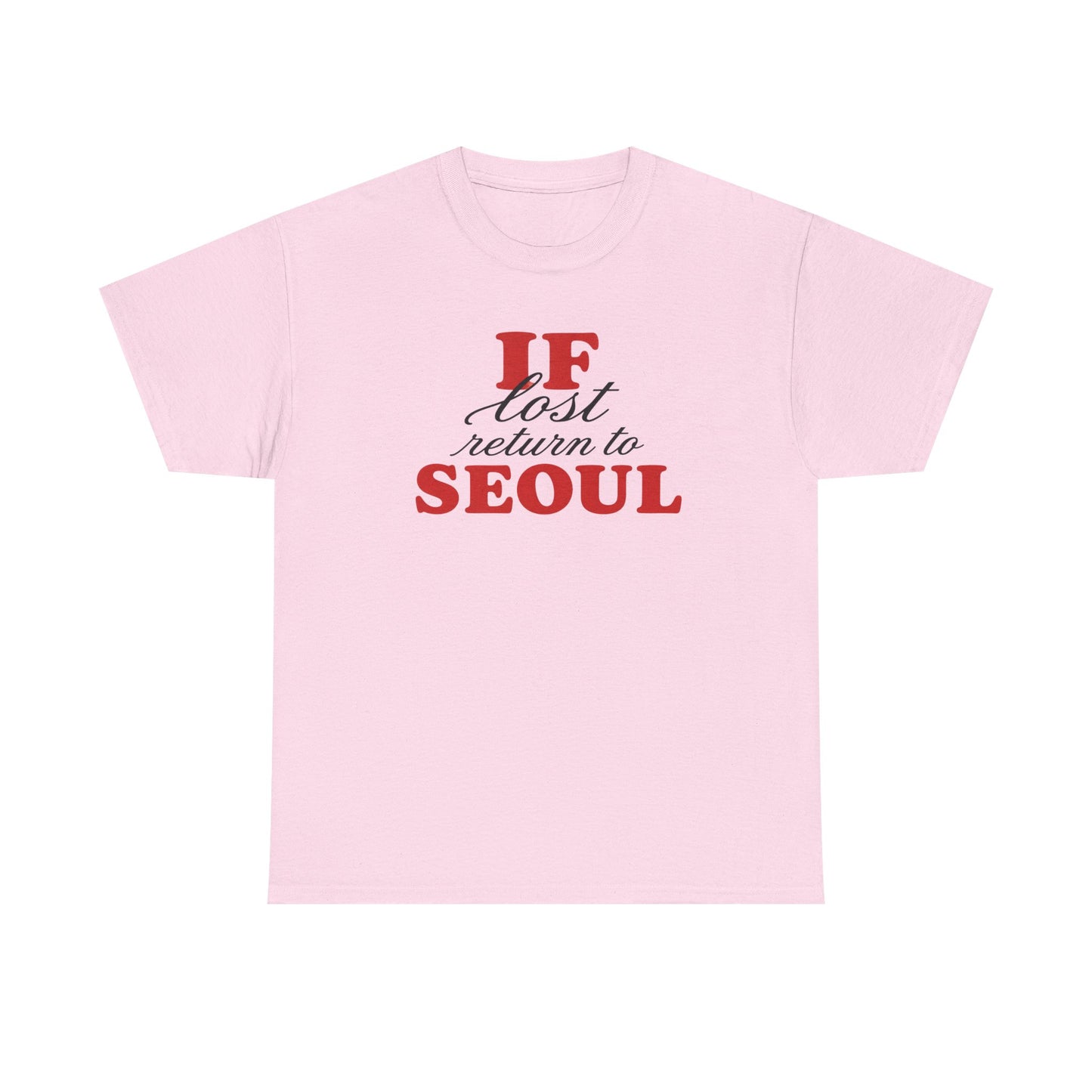 if lost return to seoul tee
