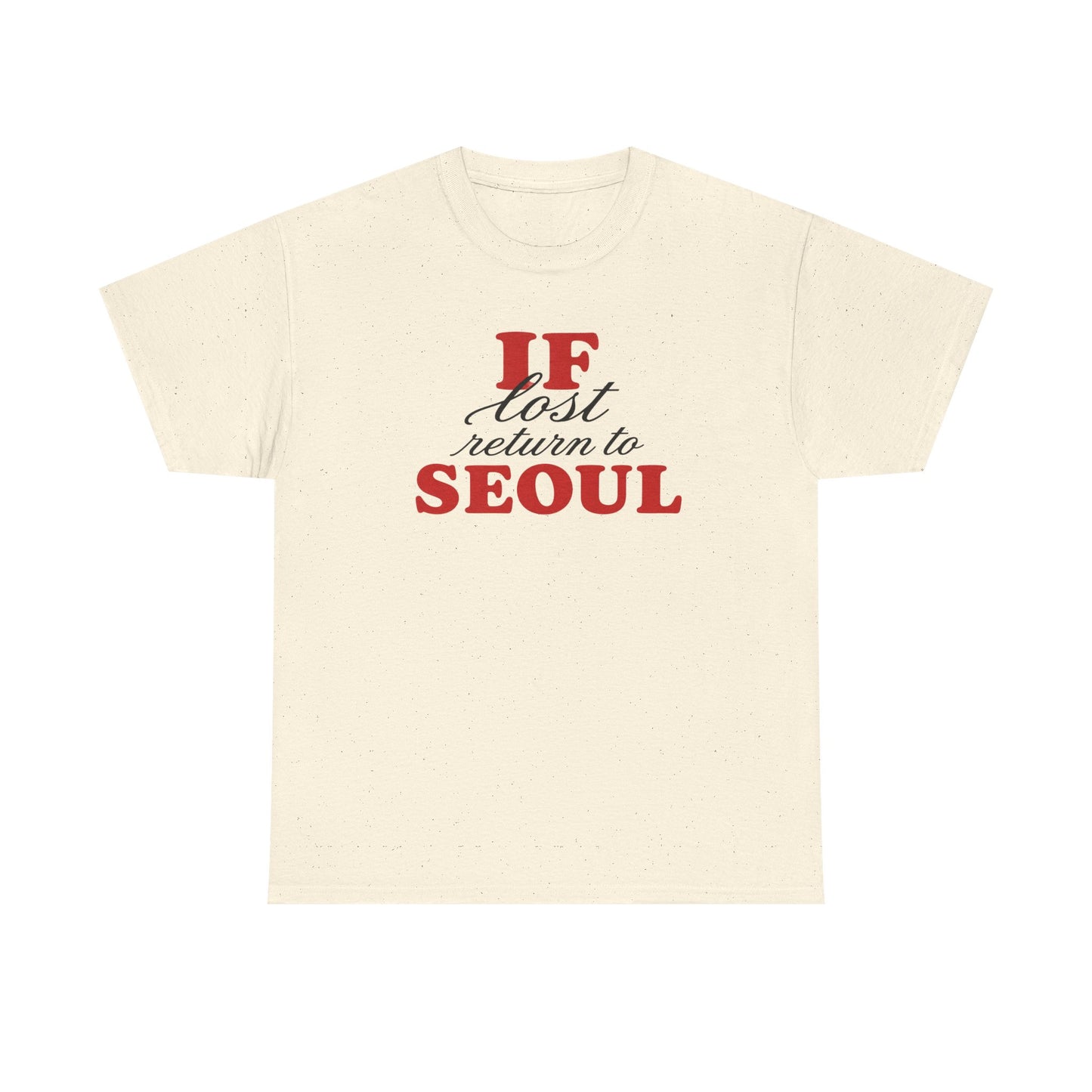 if lost return to seoul tee