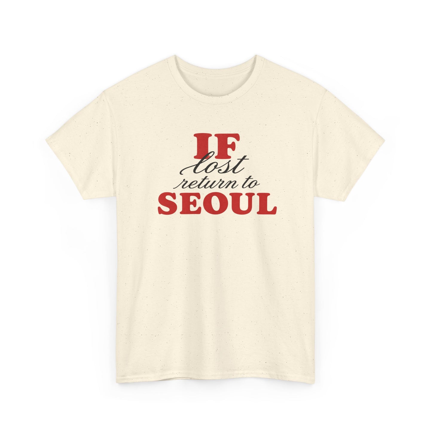 if lost return to seoul tee