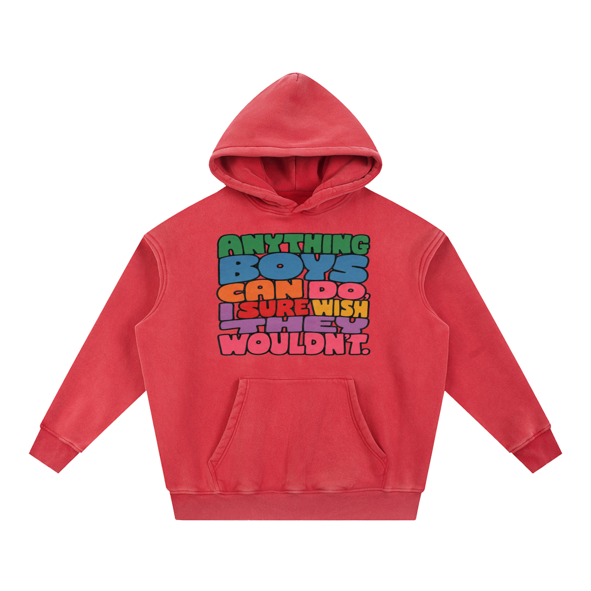 anything boys can do hoodie