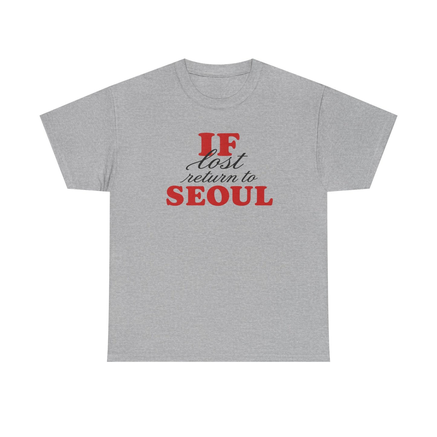 if lost return to seoul tee