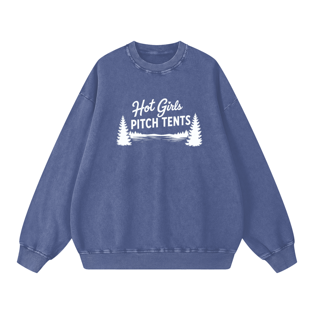 pitch a tent crewneck