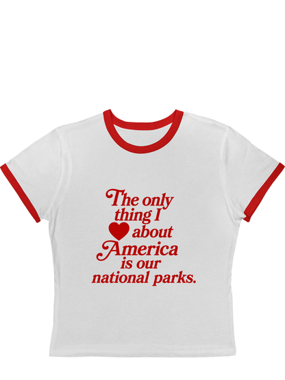 I love national parks tee