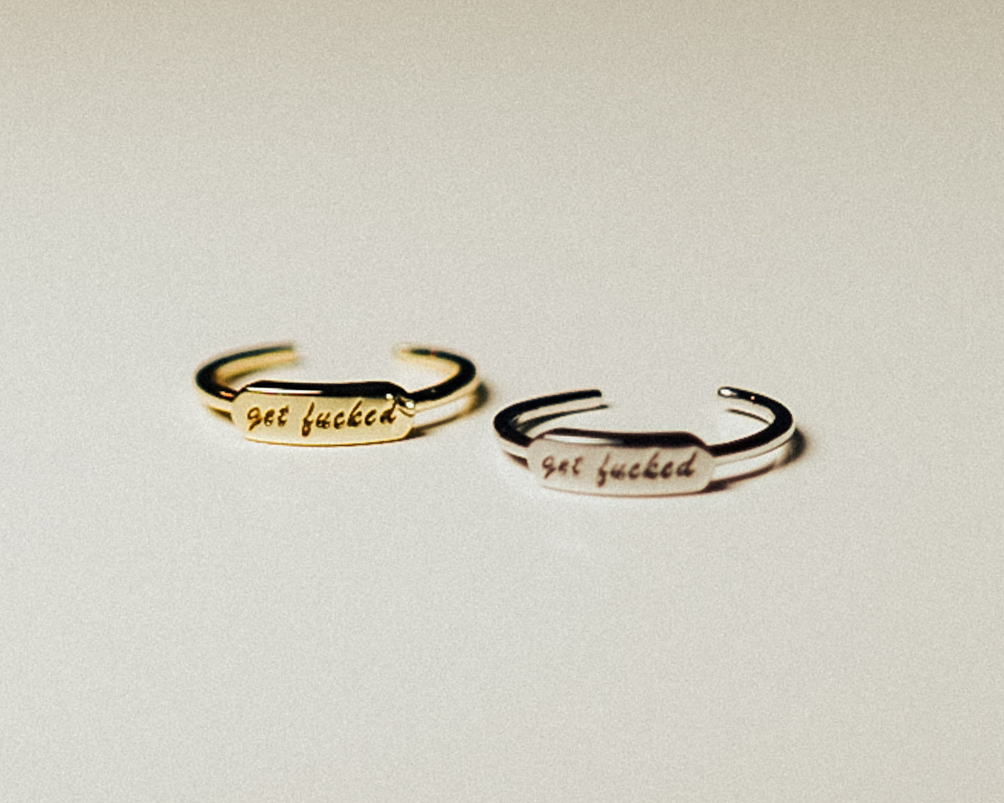 The "Get F*cked" Ring