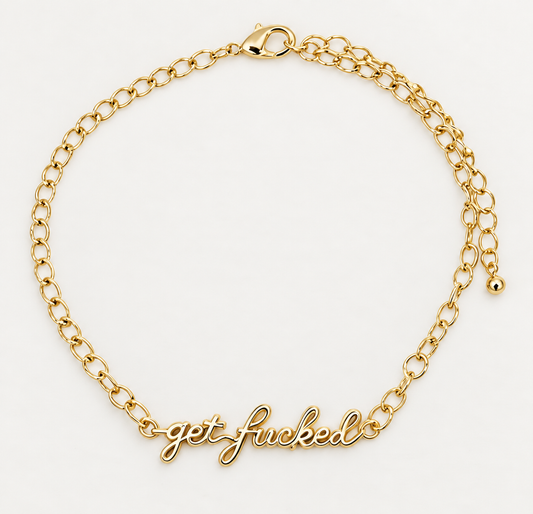 get fucked bracelet