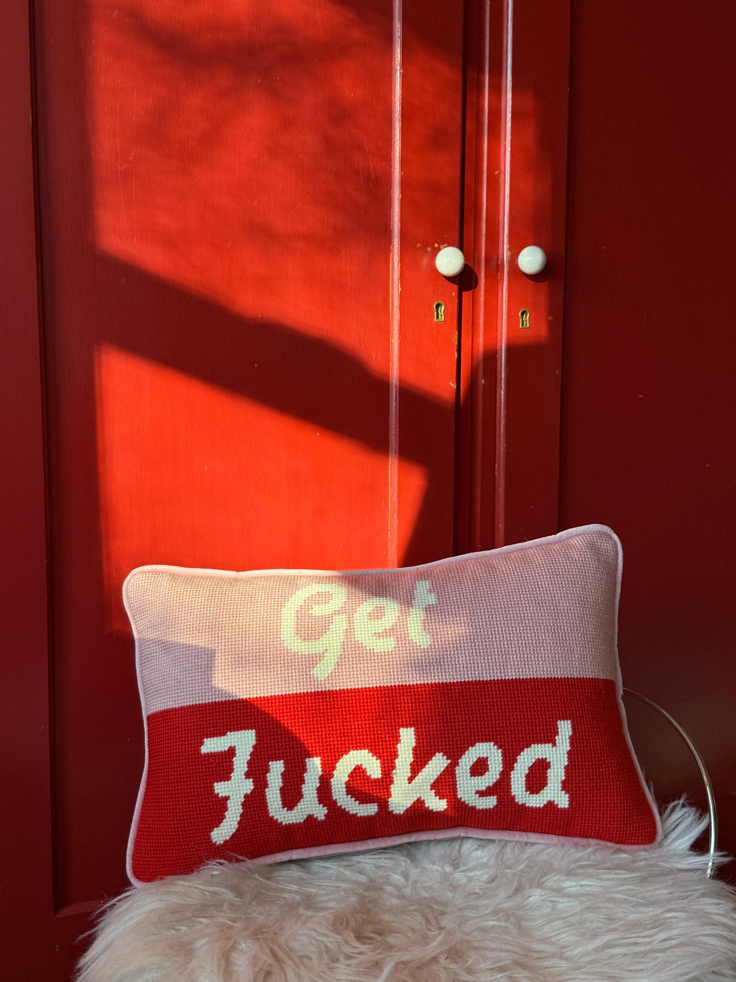 Get Fucked Pillow