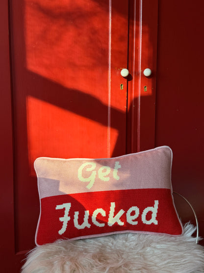Get Fucked Pillow