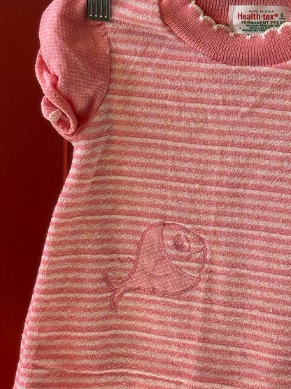 1970s Health-Tex Pink Whale Shirt