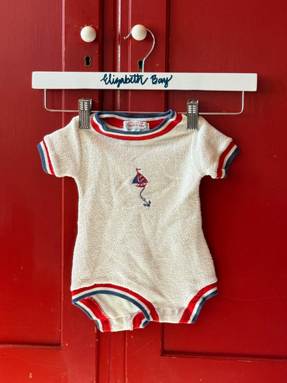 1970s Health-tex Sailboat Terry Romper