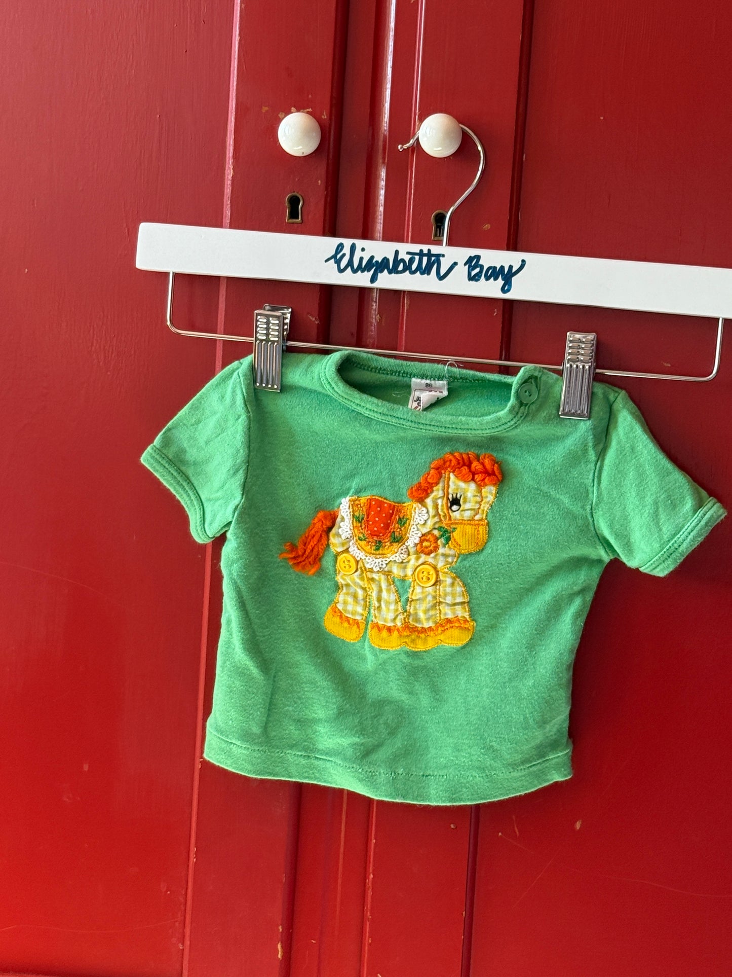 1970s Appliqué Pony Tee