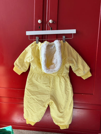 1960s Sunshine Embroidered Snowsuit