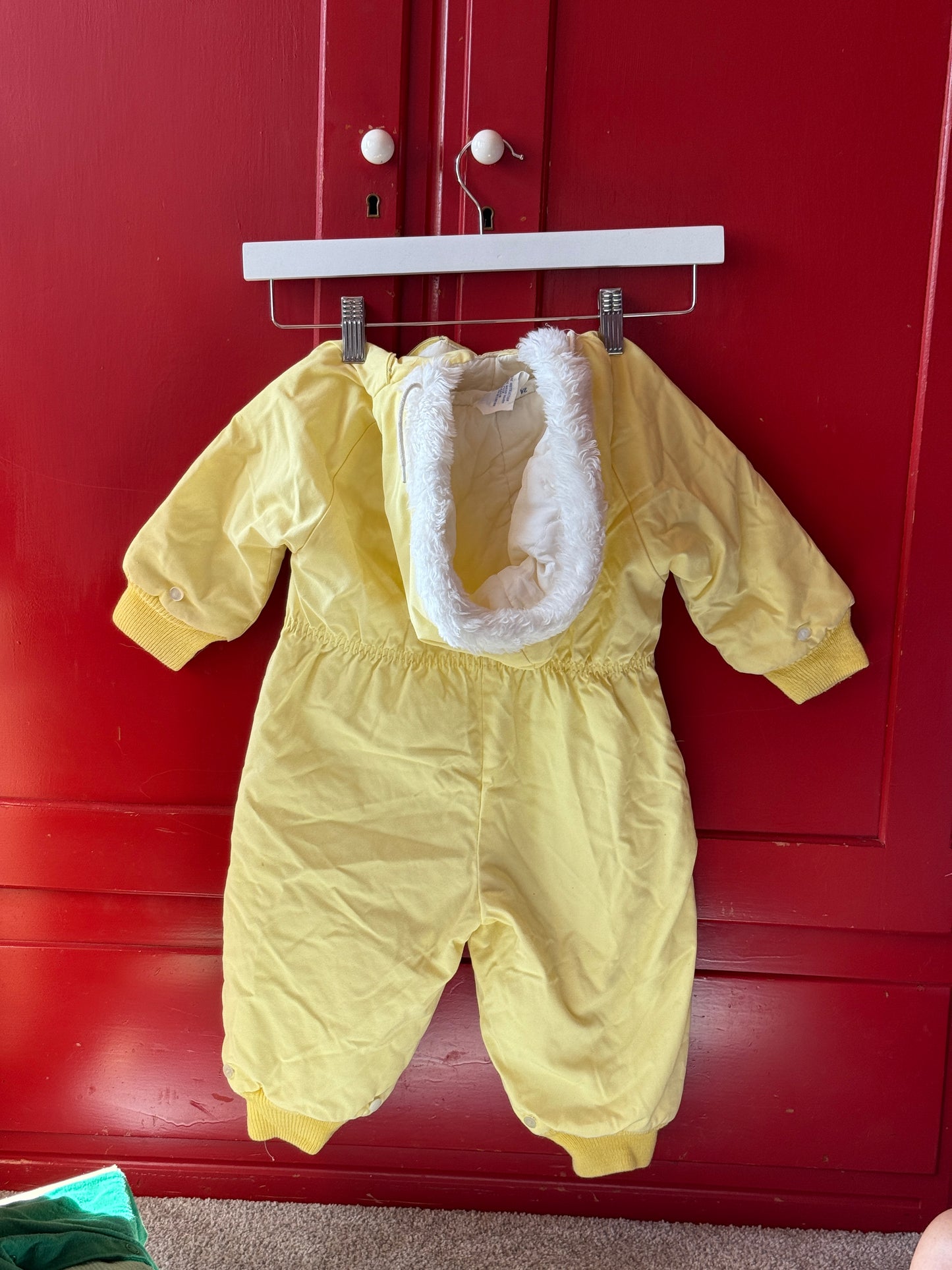 1960s Sunshine Embroidered Snowsuit