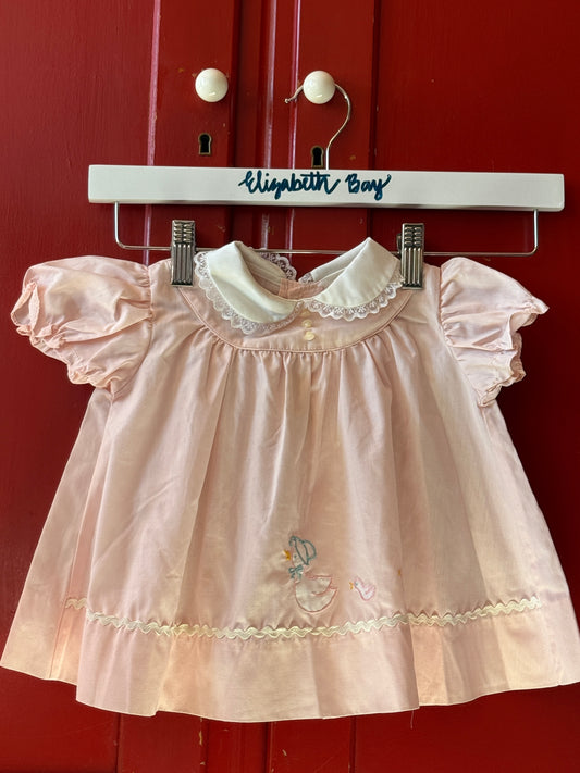 1960s Pink Duck Dress