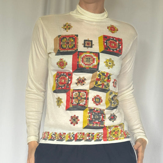 Mod Turtleneck | 60s