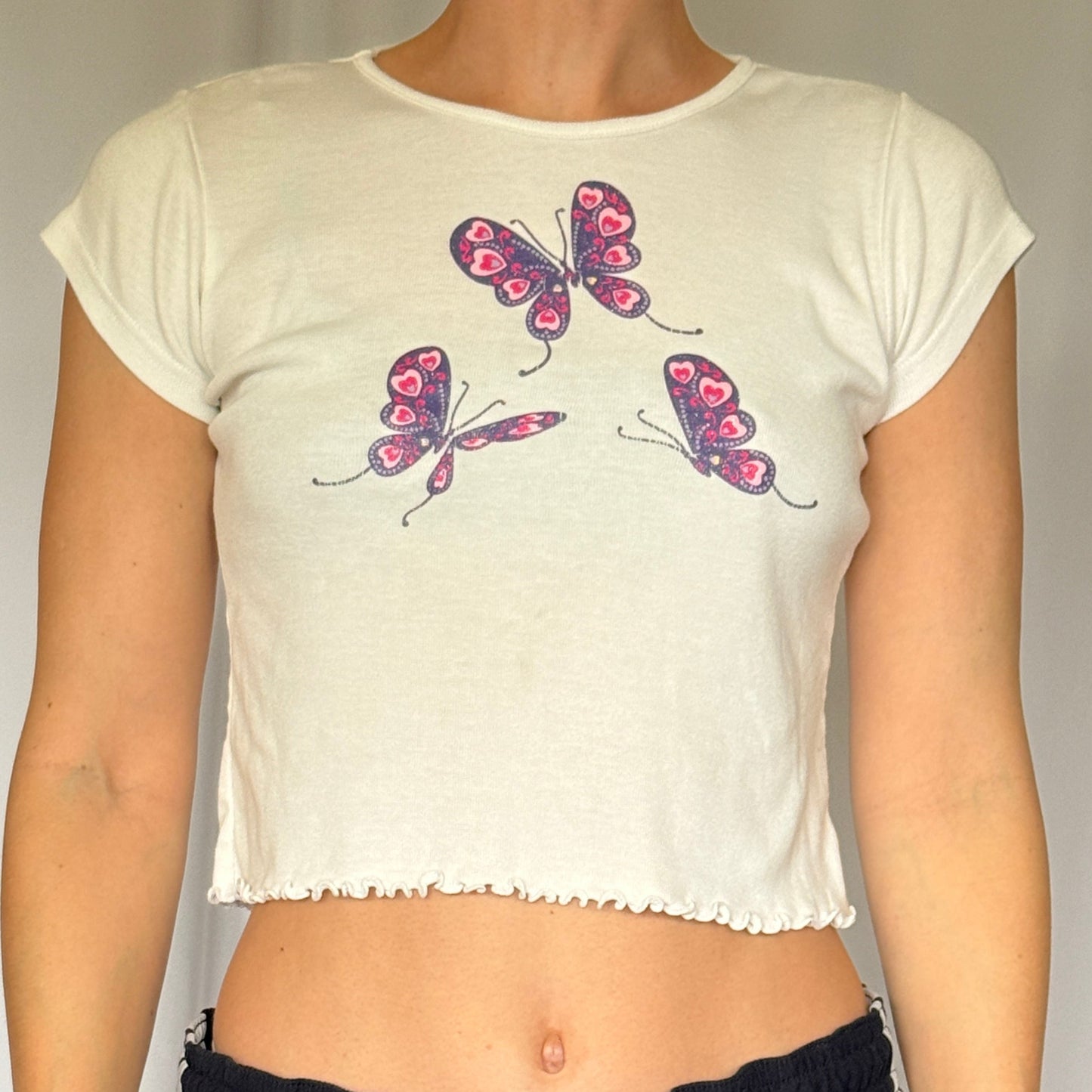 Jordache Butterfly Tee | Y2K