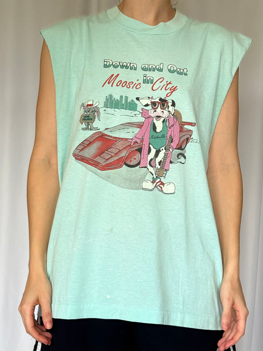 Moosic City tee | 80s