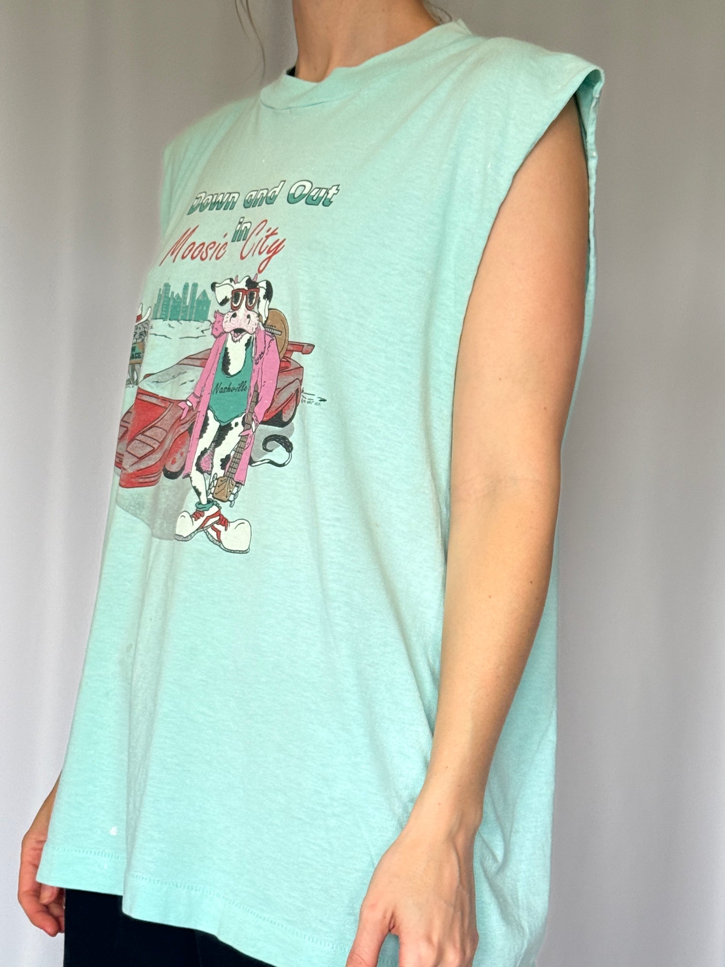 Moosic City tee | 80s