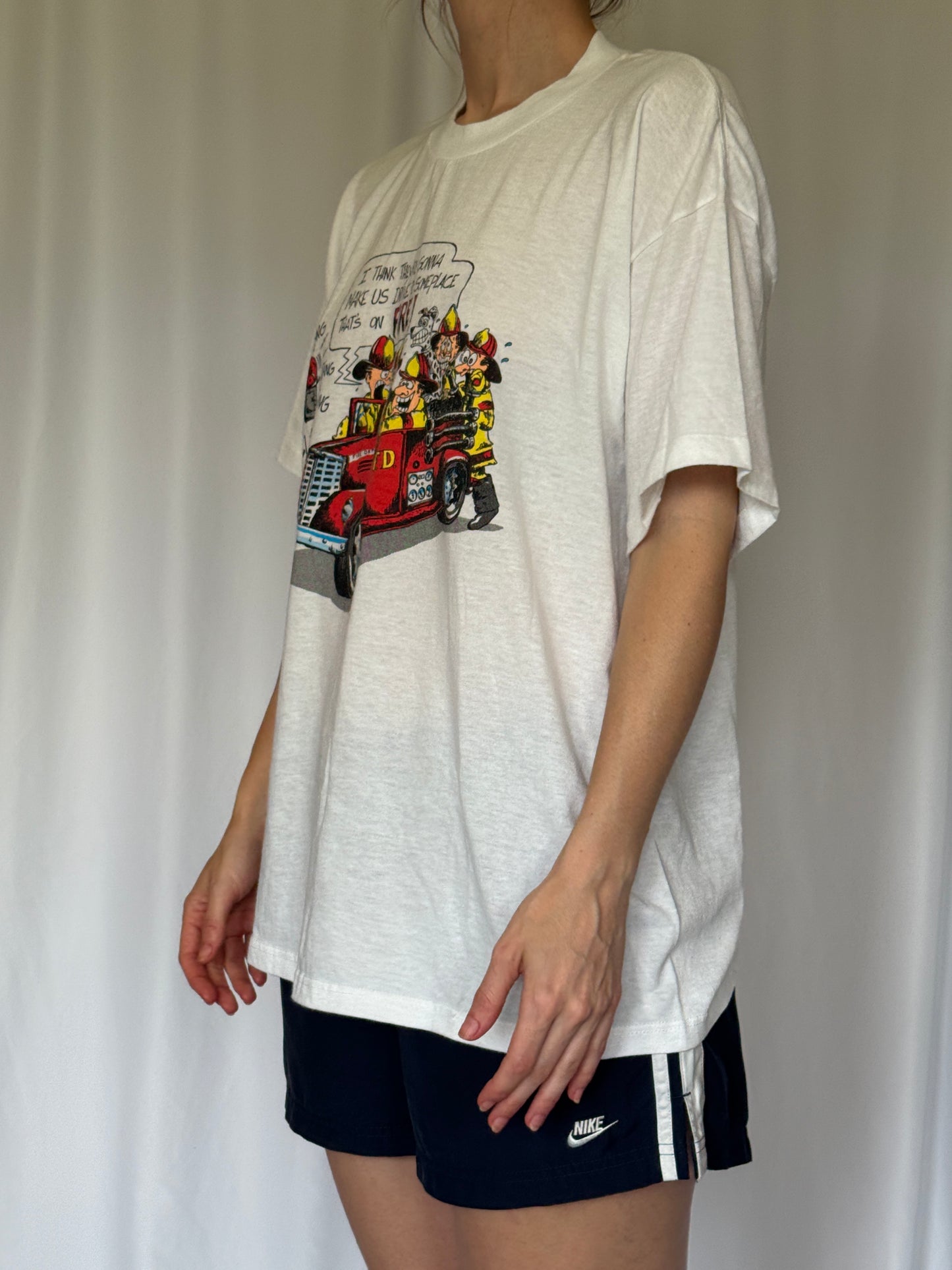 Fire Dept Tee | 90s