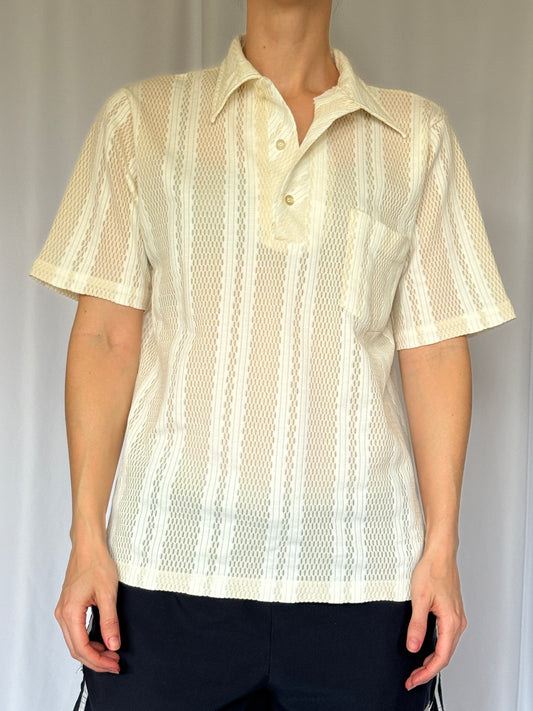 Mod knit Shirt | 60s