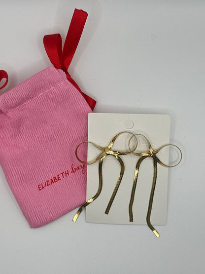 BOW EARRINGS | GOLD