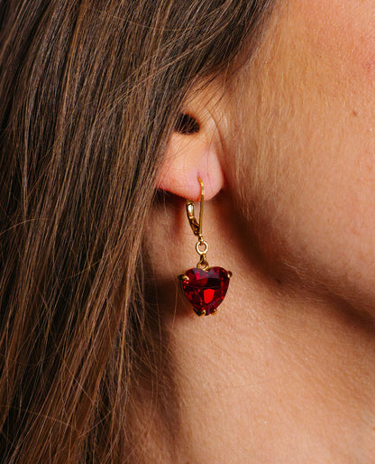Heirloom Heart Earrings