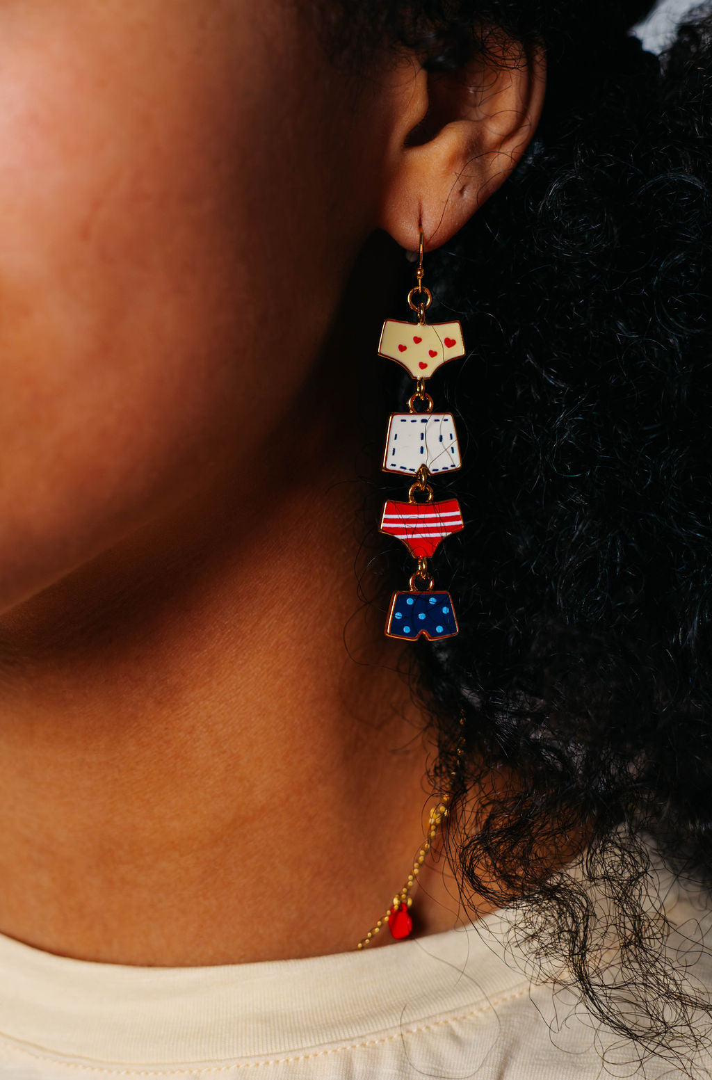Undies Earrings
