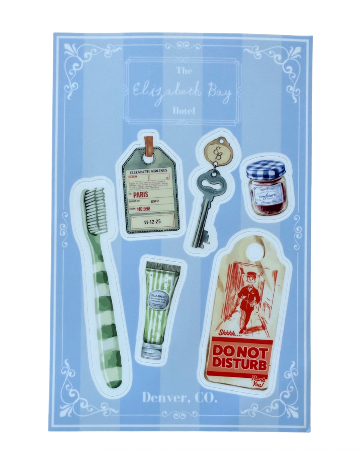 Hotel | Sticker sheet