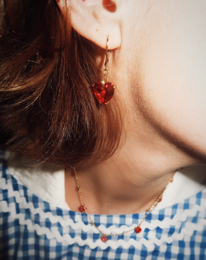 Heirloom Heart Earrings