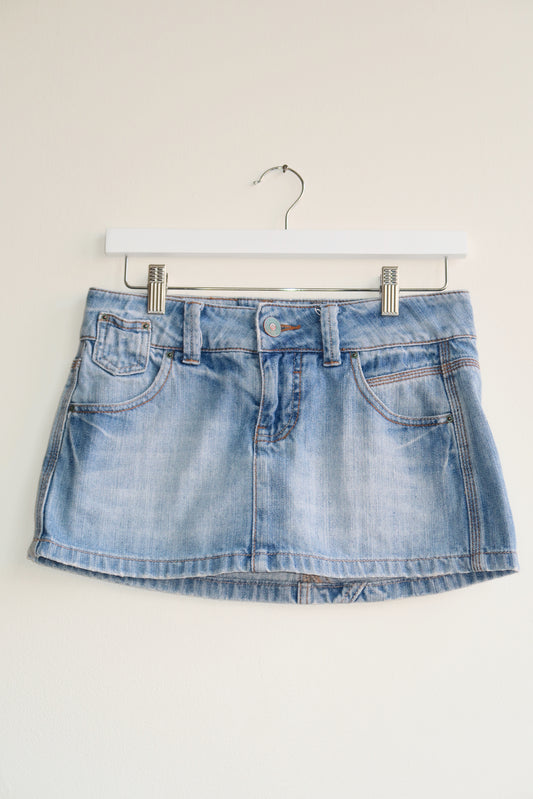 Y2K | denim mini skirt
